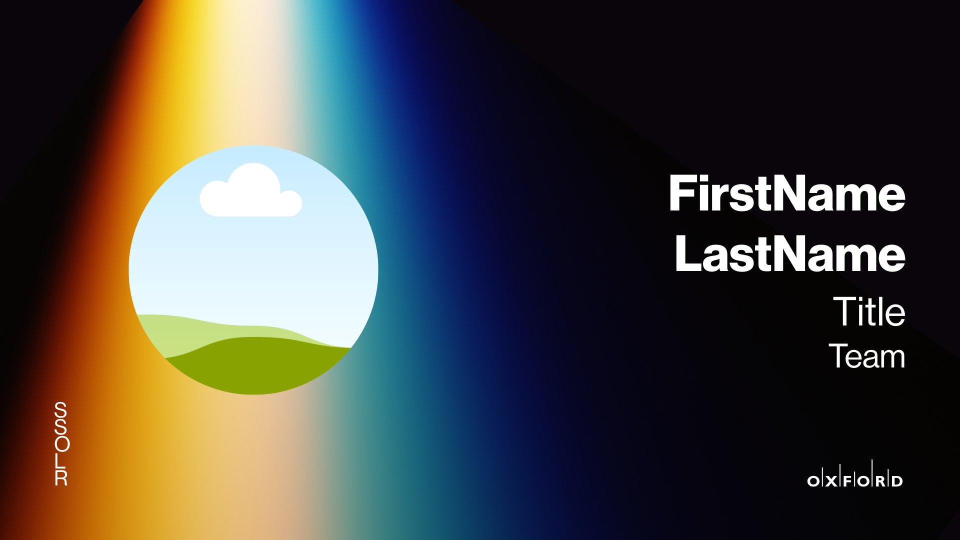 oxford t-shirt front design